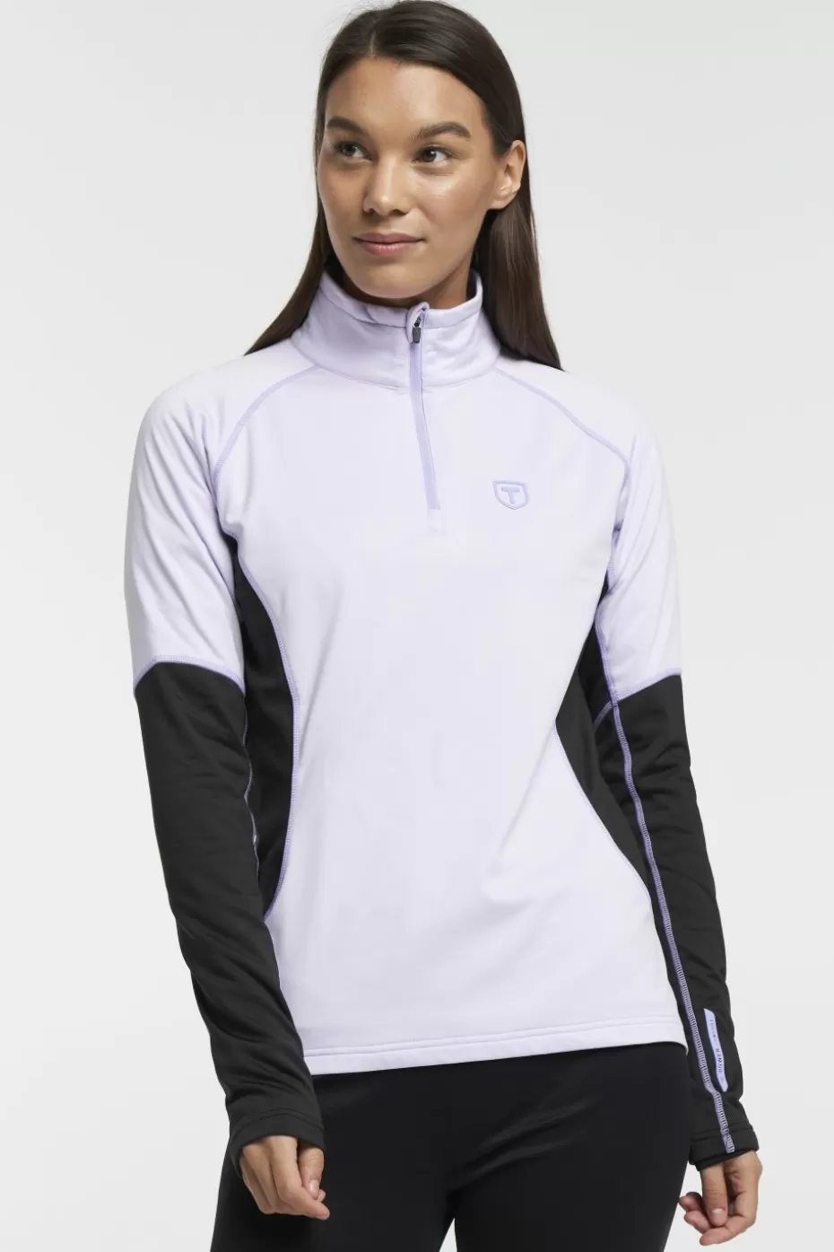 Flash Sale Tenson Baselayer Half Zip LightPurple