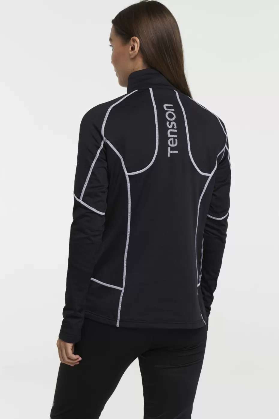 Discount Tenson Baselayer Half Zip Black