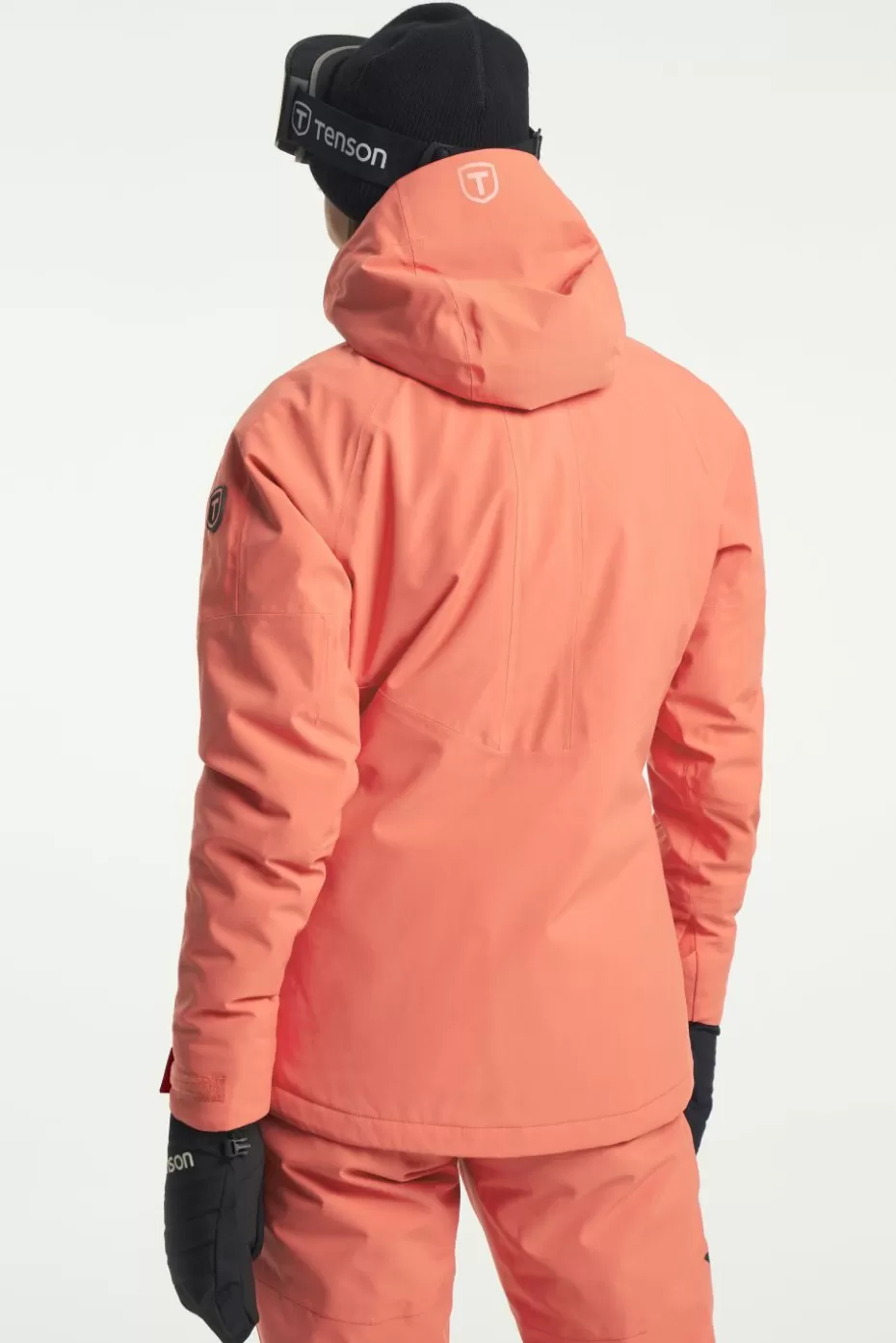 Hot Tenson Core Ski Jacket CoralNeon