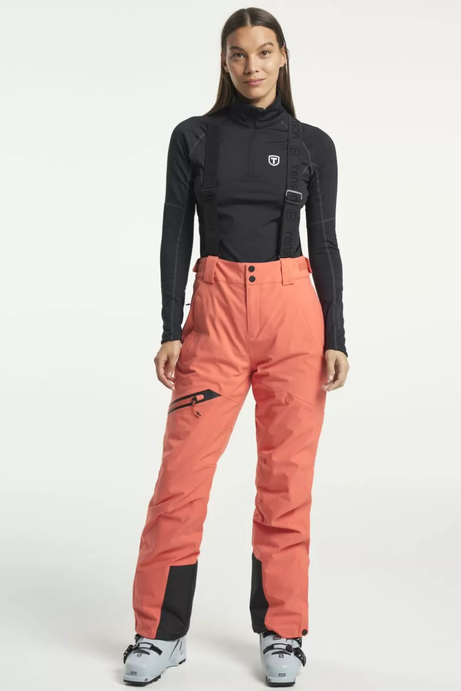 Fashion Tenson Core Ski Pants CoralNeon