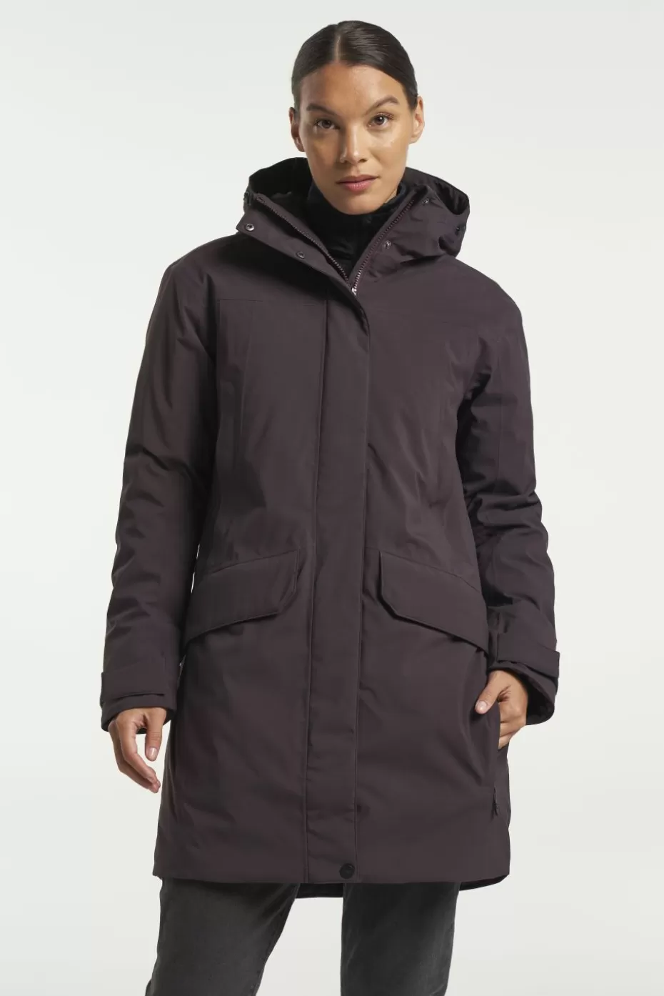 Cheap Tenson Eve Jacket DarkAubergine