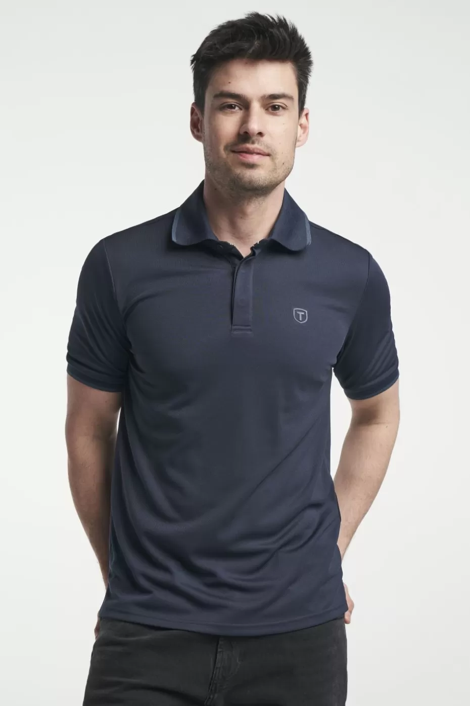 Cheap Tenson Functional QD Polo DarkNavy