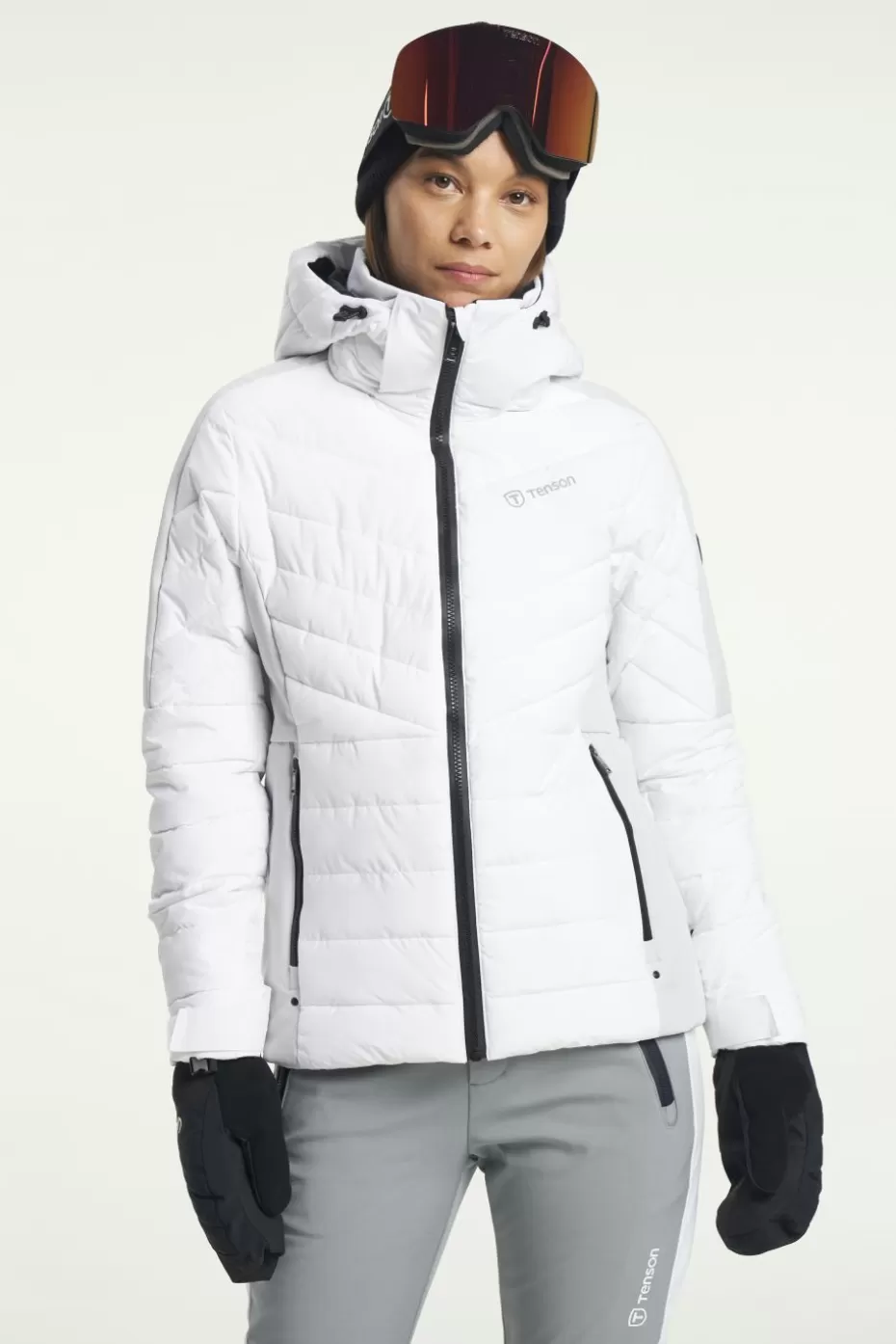 Cheap Tenson Grace Ski Jacket BrightWhite