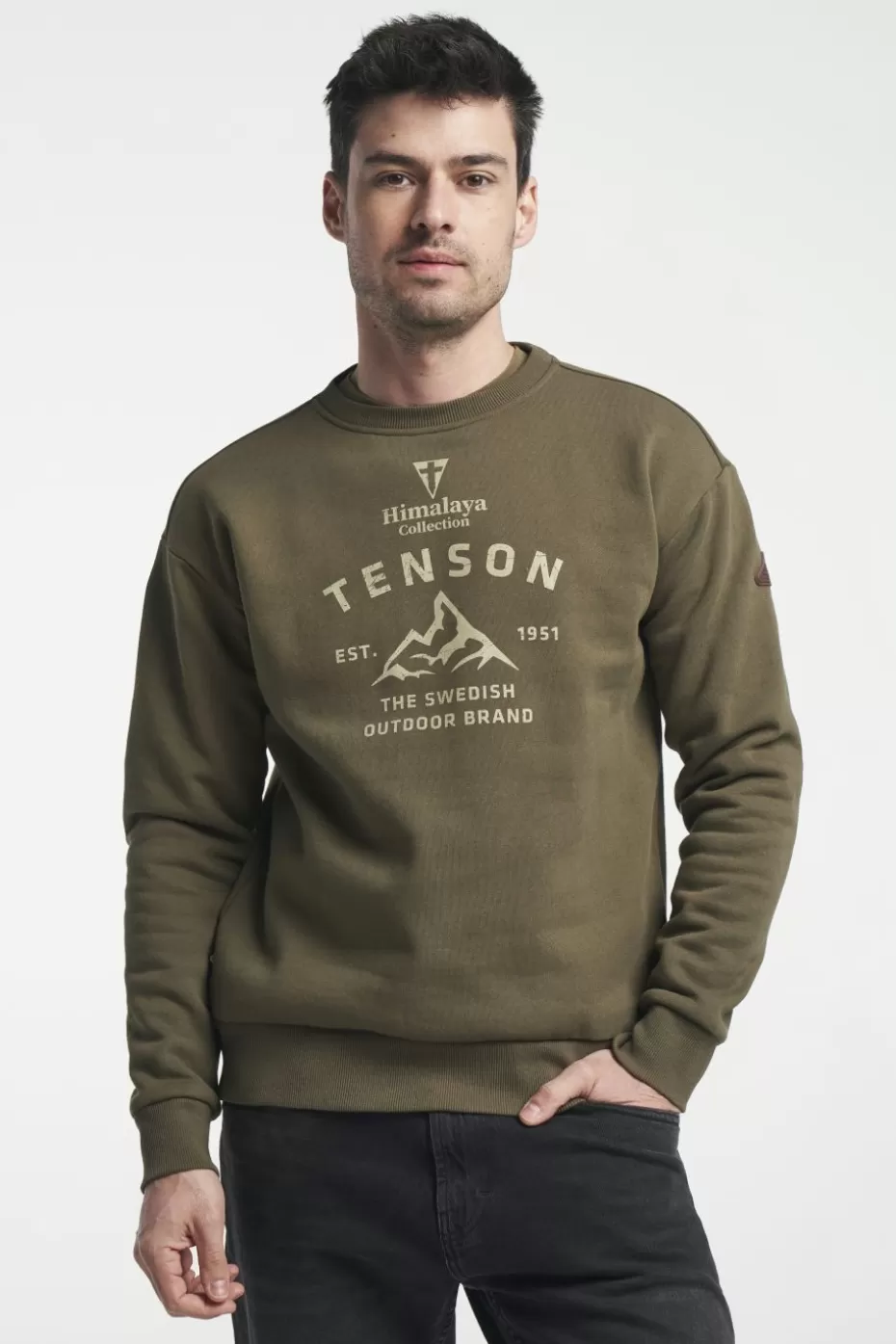 New Tenson Himalaya Crew Olive