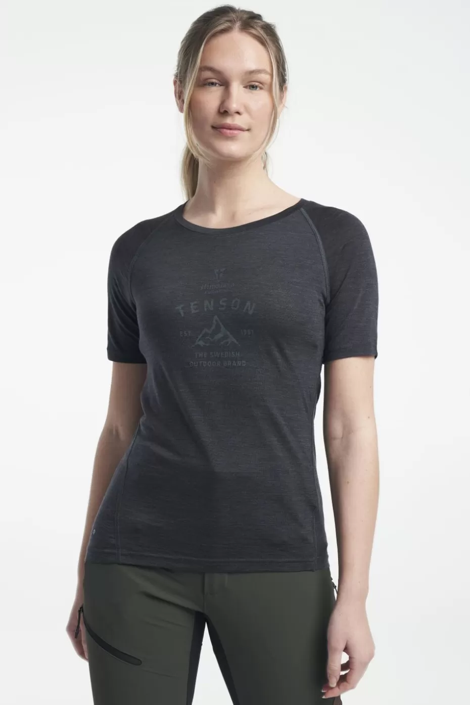 Flash Sale Tenson Himalaya Merino Tee Black