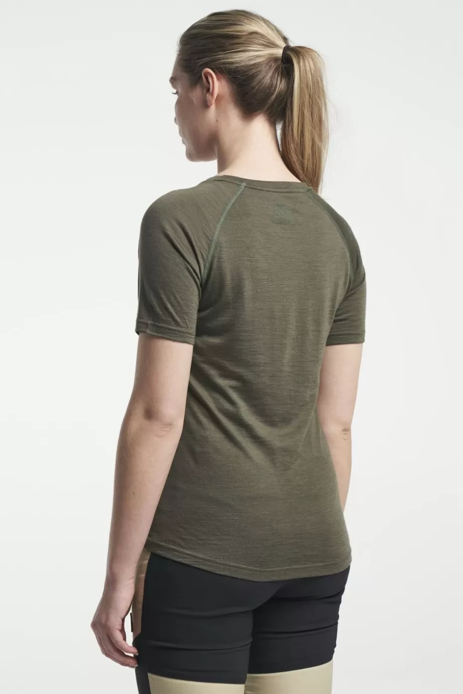 Outlet Tenson Himalaya Merino Tee Olive