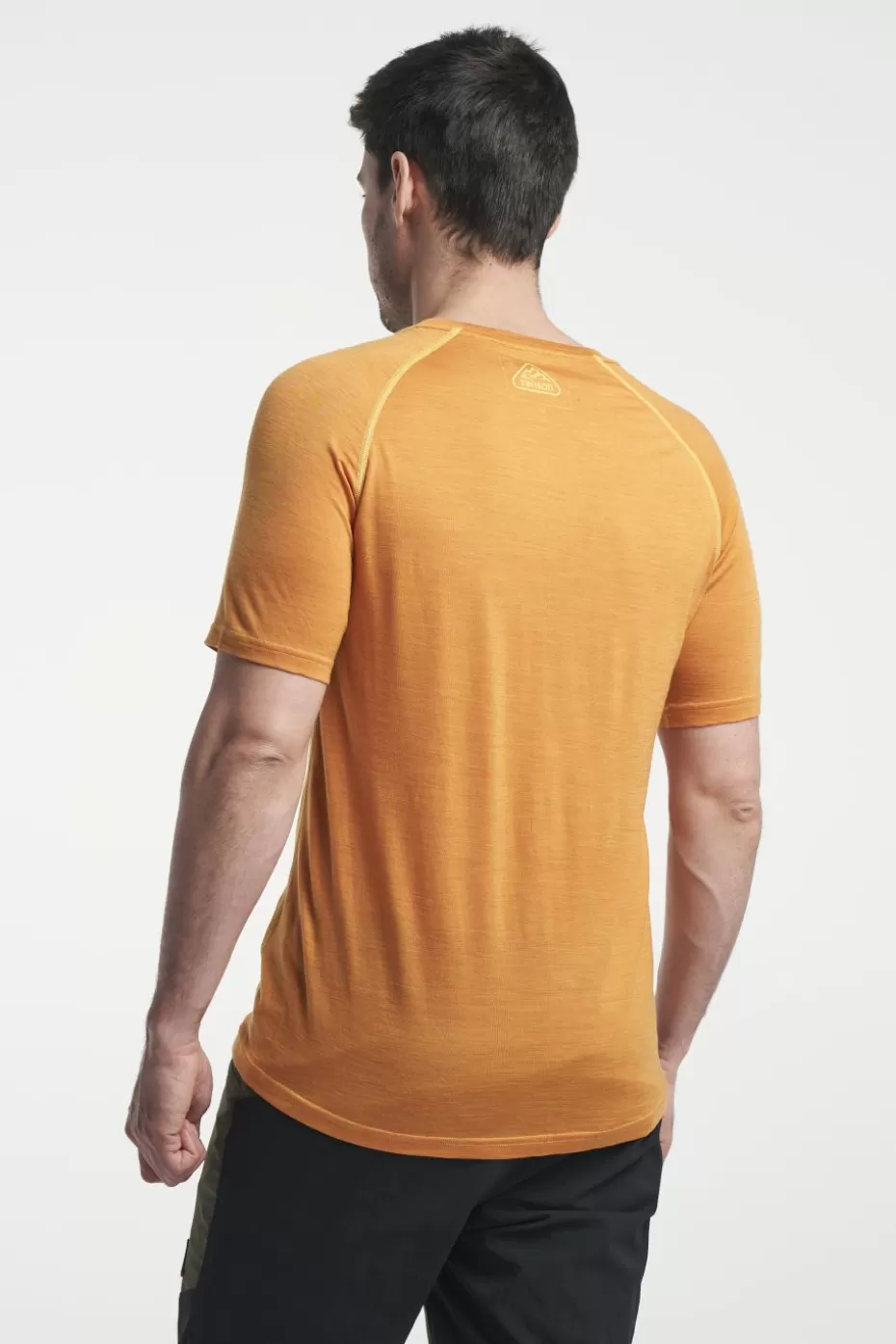 Clearance Tenson Himalaya Merino Tee DarkOrange