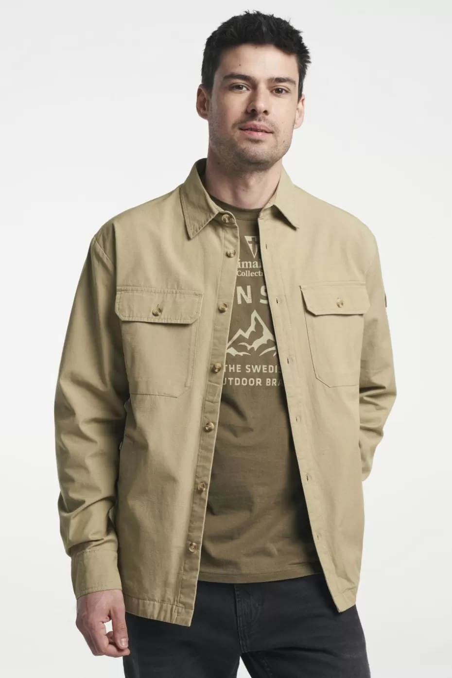 Fashion Tenson Himalaya Overshirt LightBrown