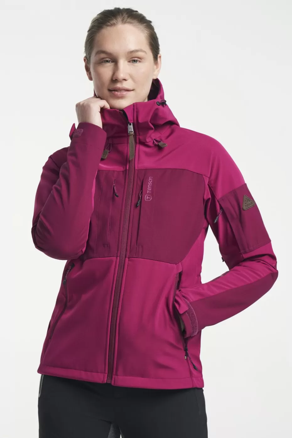 Hot Tenson Himalaya Softshell Jacket DarkFuchsia