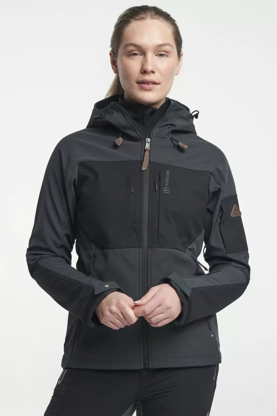 Shop Tenson Himalaya Softshell Jacket Black