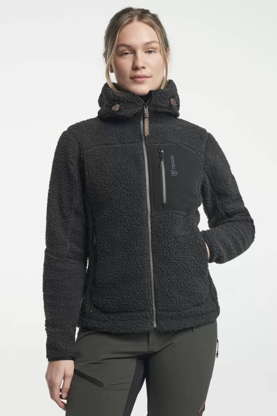 Discount Tenson Himalaya Teddy Fleece Hood Black