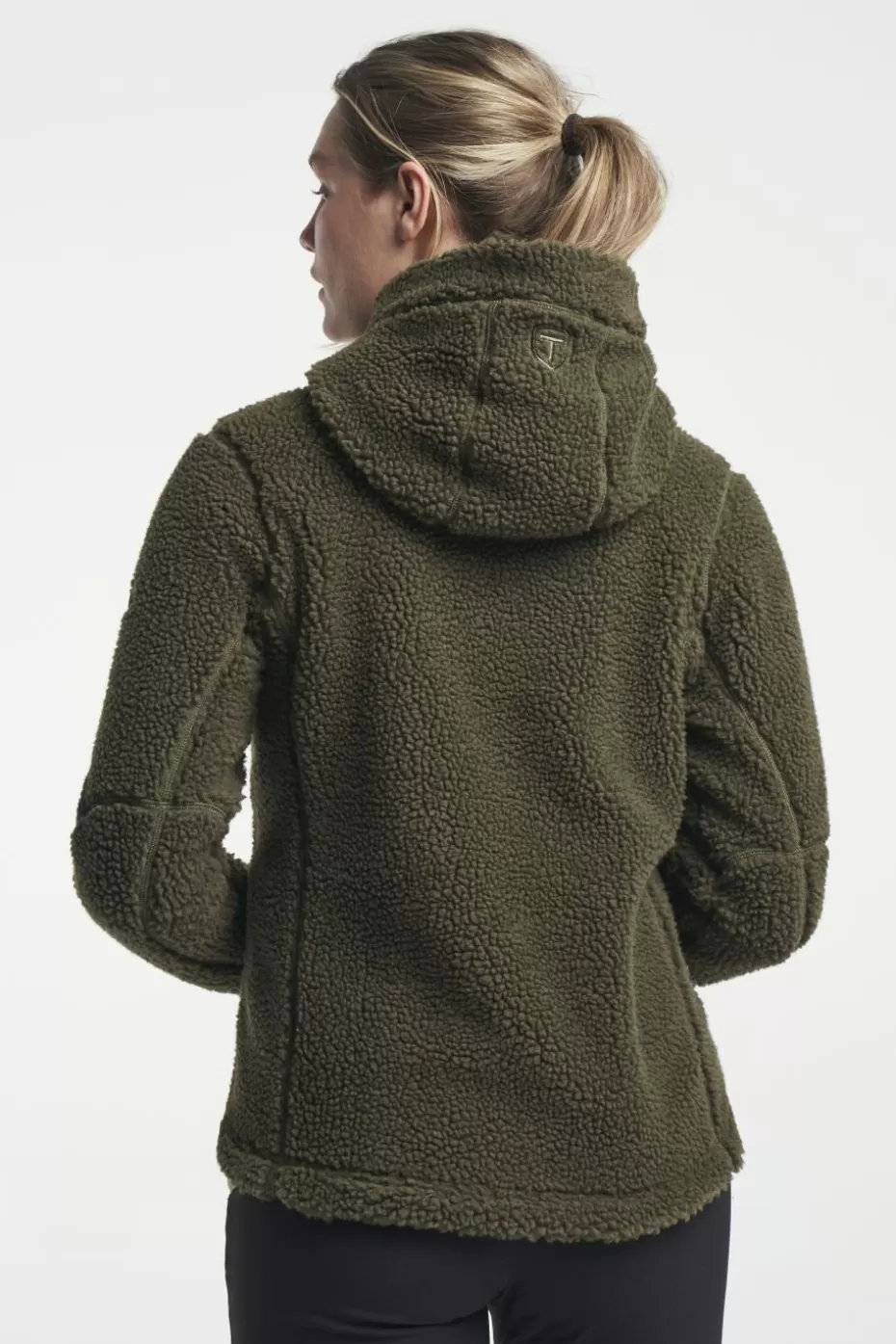 Cheap Tenson Himalaya Teddy Fleece Hood Olive