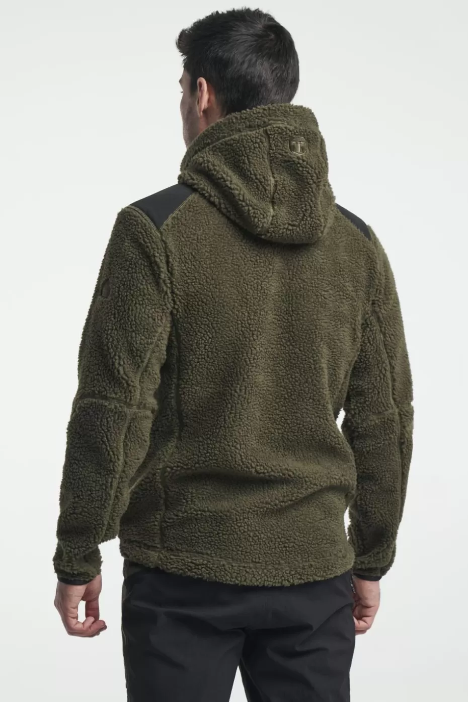 Sale Tenson Himalaya Teddy Fleece Hood Olive