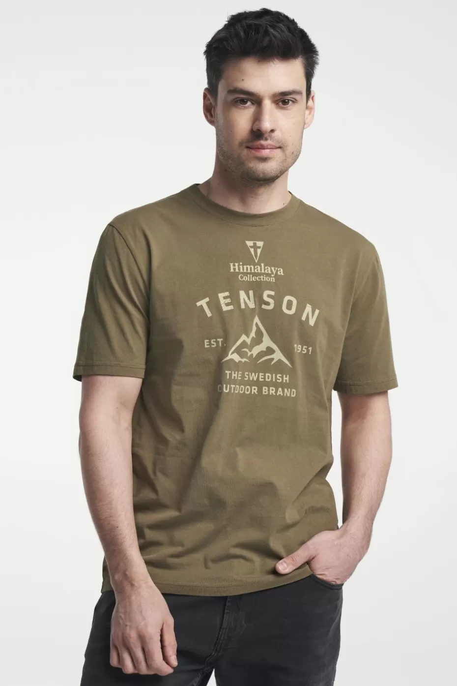 Shop Tenson Himalaya Tee Olive