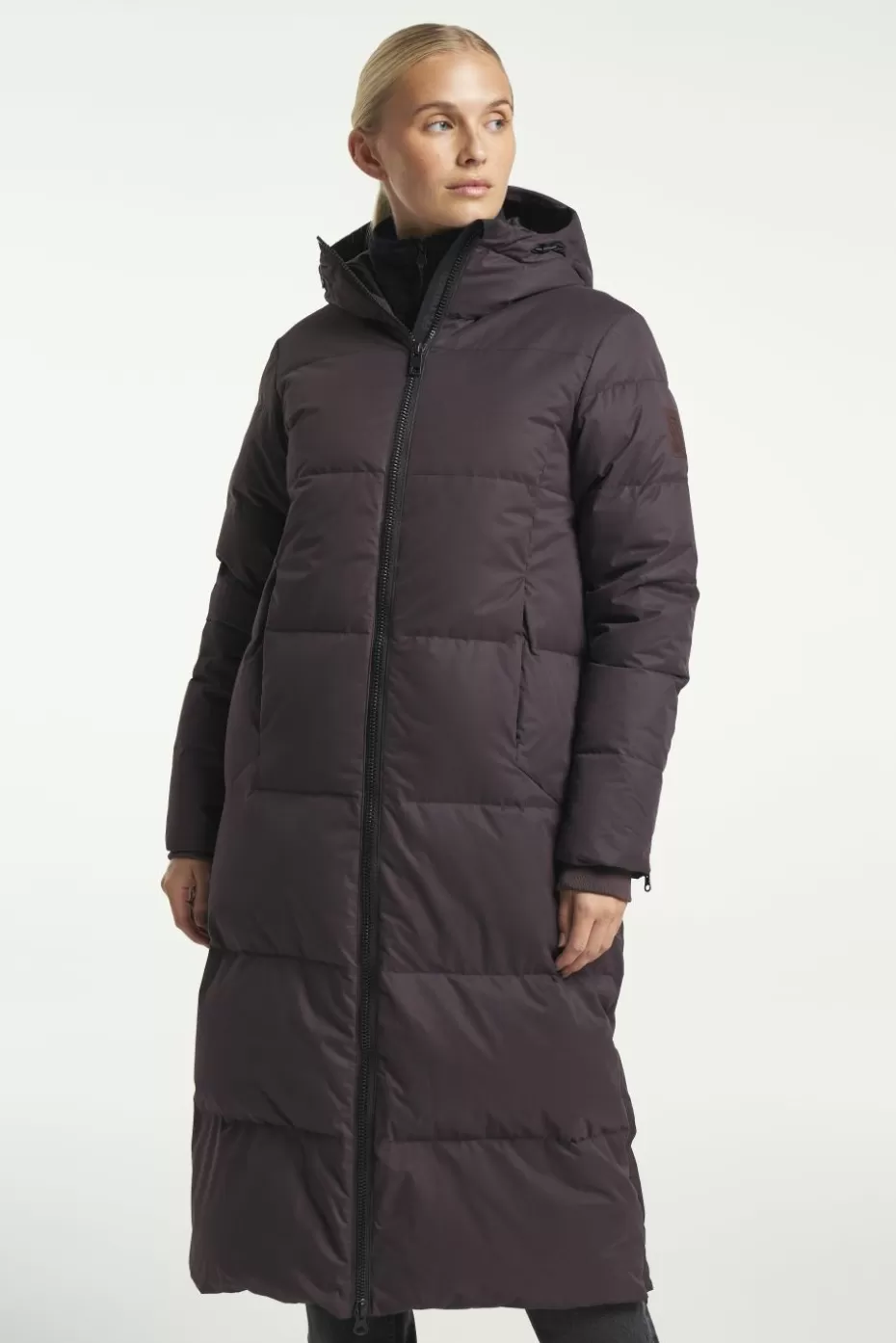 Shop Tenson Shanna Down Coat 2.0 DarkAubergine