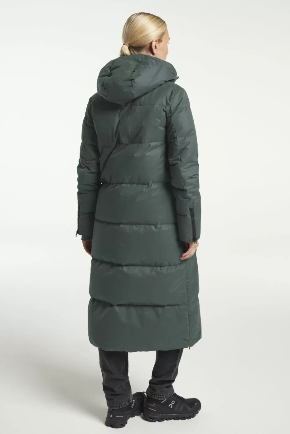 Shop Tenson Shanna Down Coat 2.0 CoalGreenShell