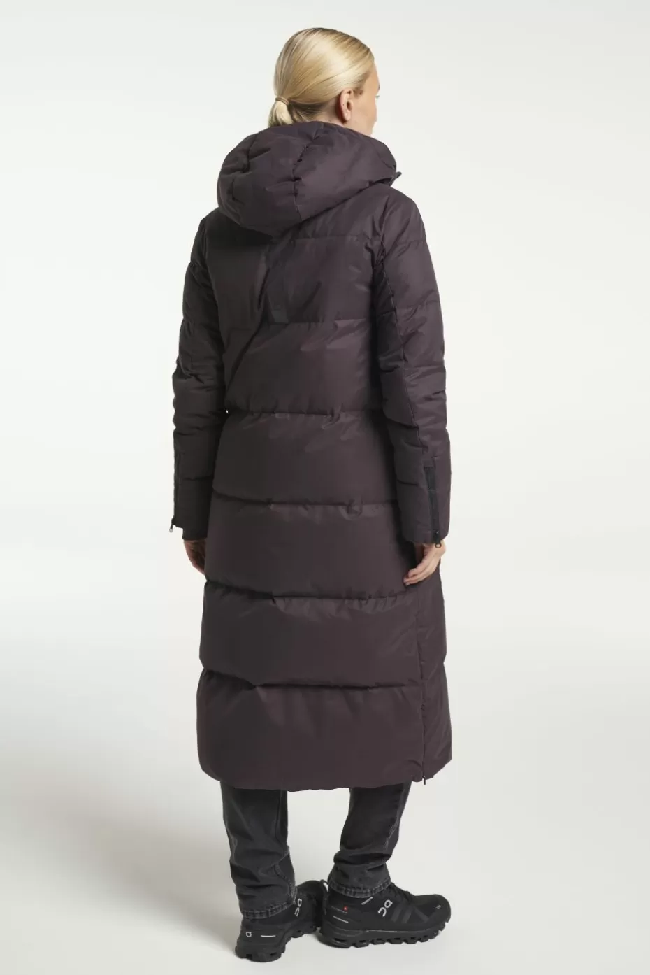 Shop Tenson Shanna Down Coat 2.0 DarkAubergine