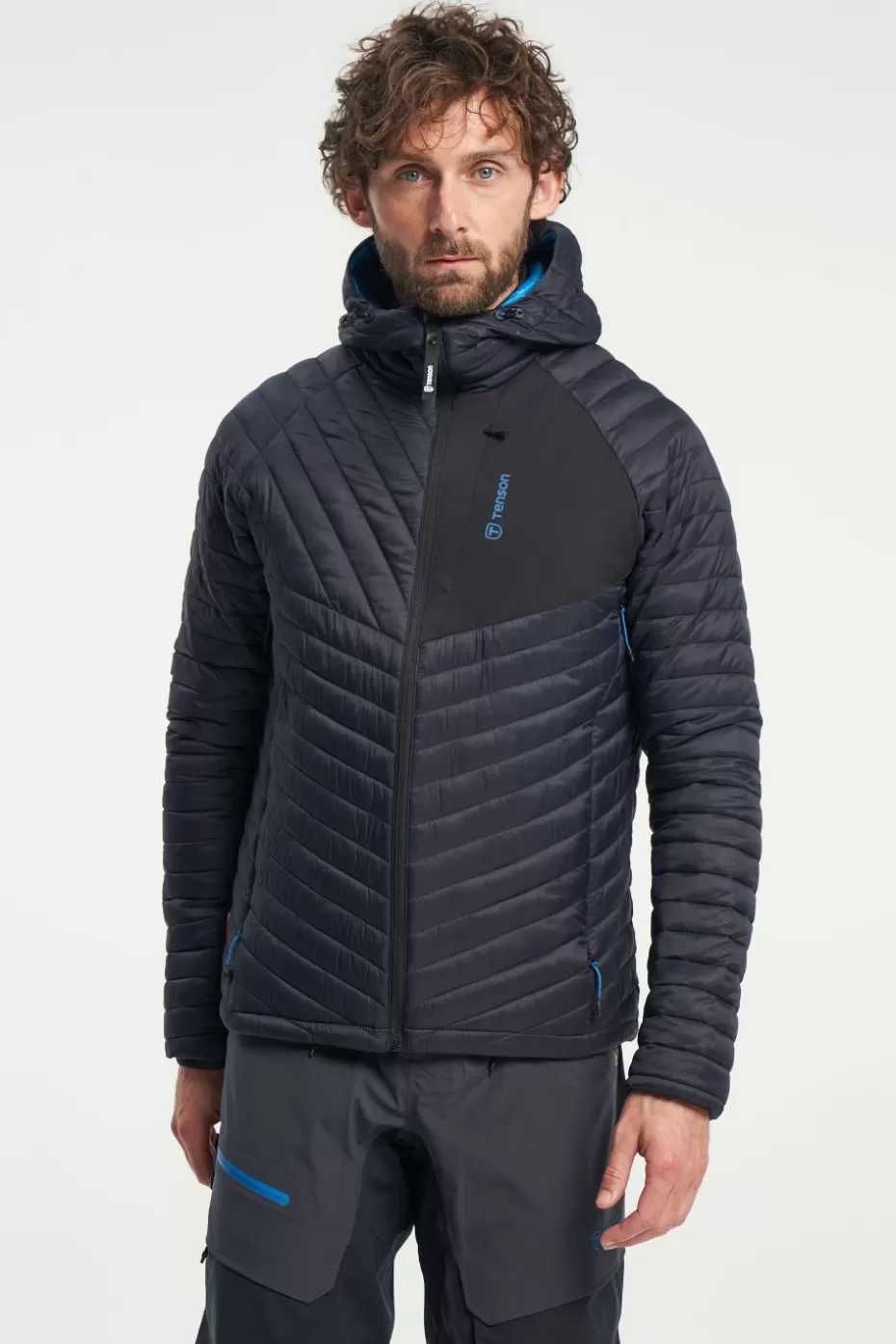 Cheap Tenson Ski Touring Puffer Jacket BlueGraphite