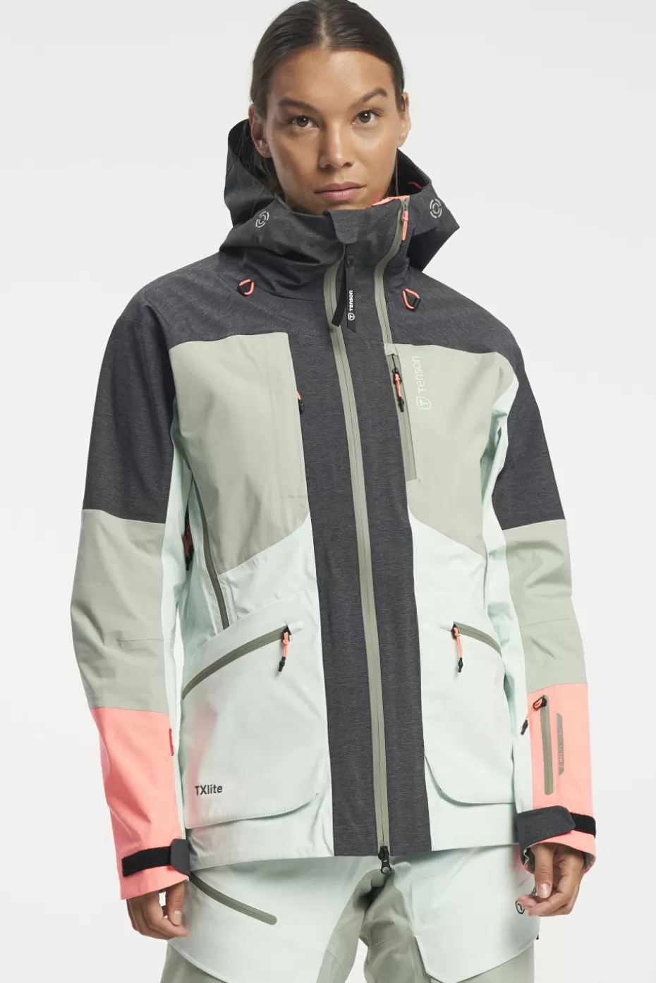 Store Tenson Ski Touring Shell Jacket DustyAqua