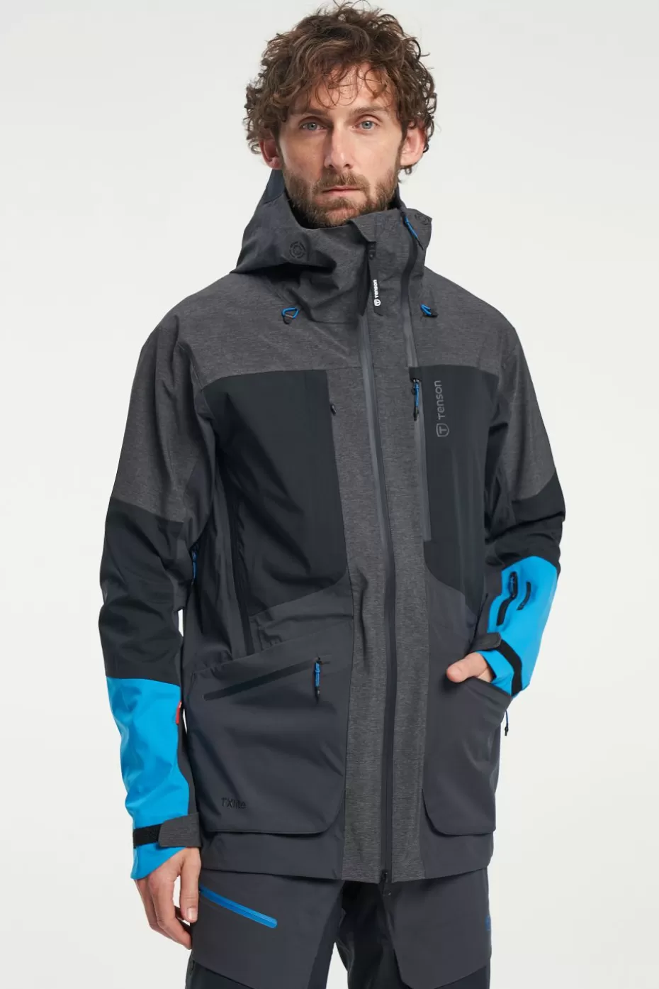 Flash Sale Tenson Ski Touring Shell Jacket BlueGraphite