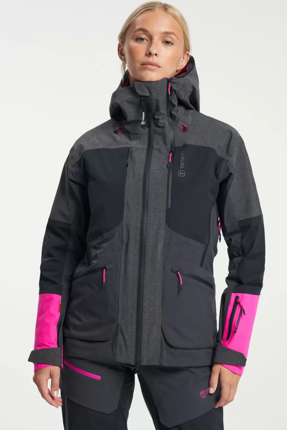 Hot Tenson Ski Touring Shell Jacket BlueGraphite