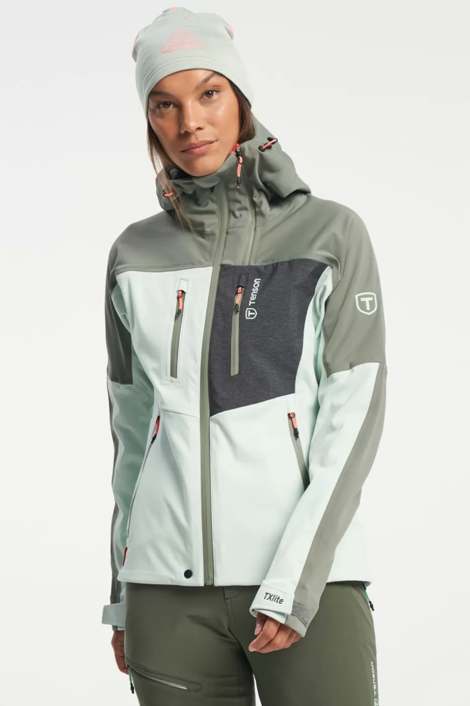 Flash Sale Tenson Ski Touring Softshell Jacket DustyAqua