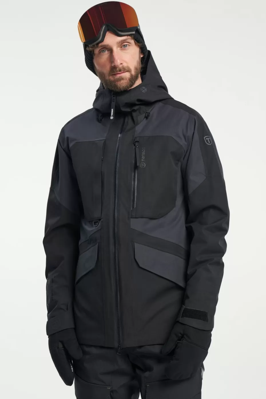 Shop Tenson Sphere Ski Jacket Antracithe