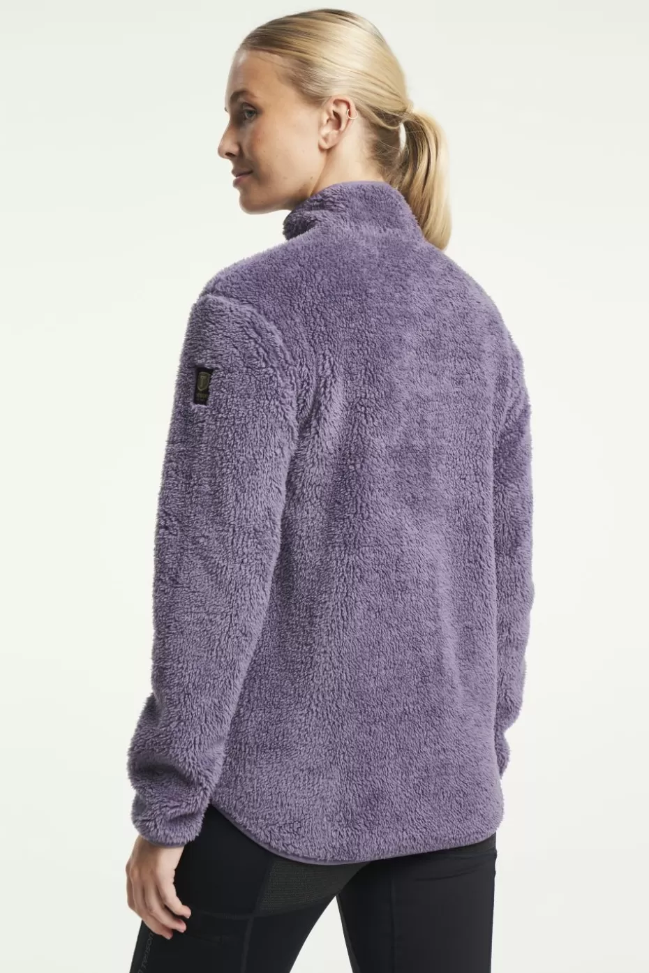 Shop Tenson Thermal Pile Zip PurpleSage