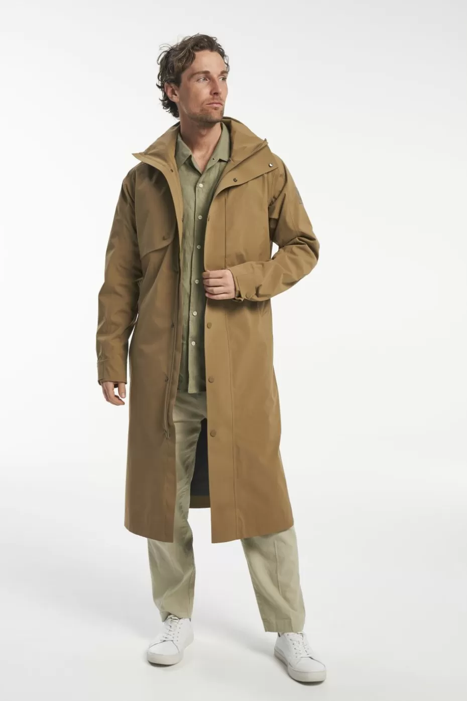 Online Tenson Trench Nouveau BrassKhaki