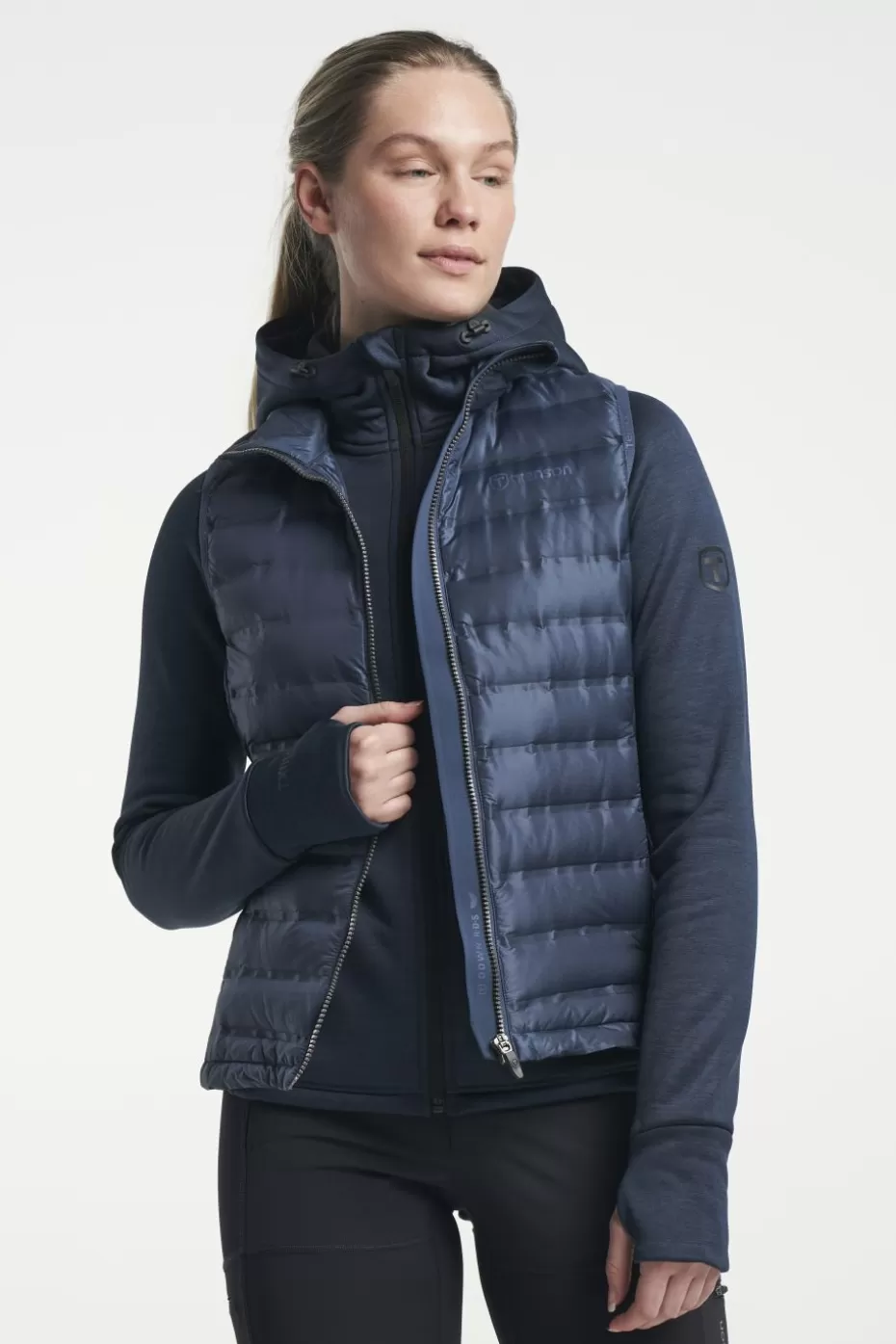 Discount Tenson TXlite Down Vest DarkBlue