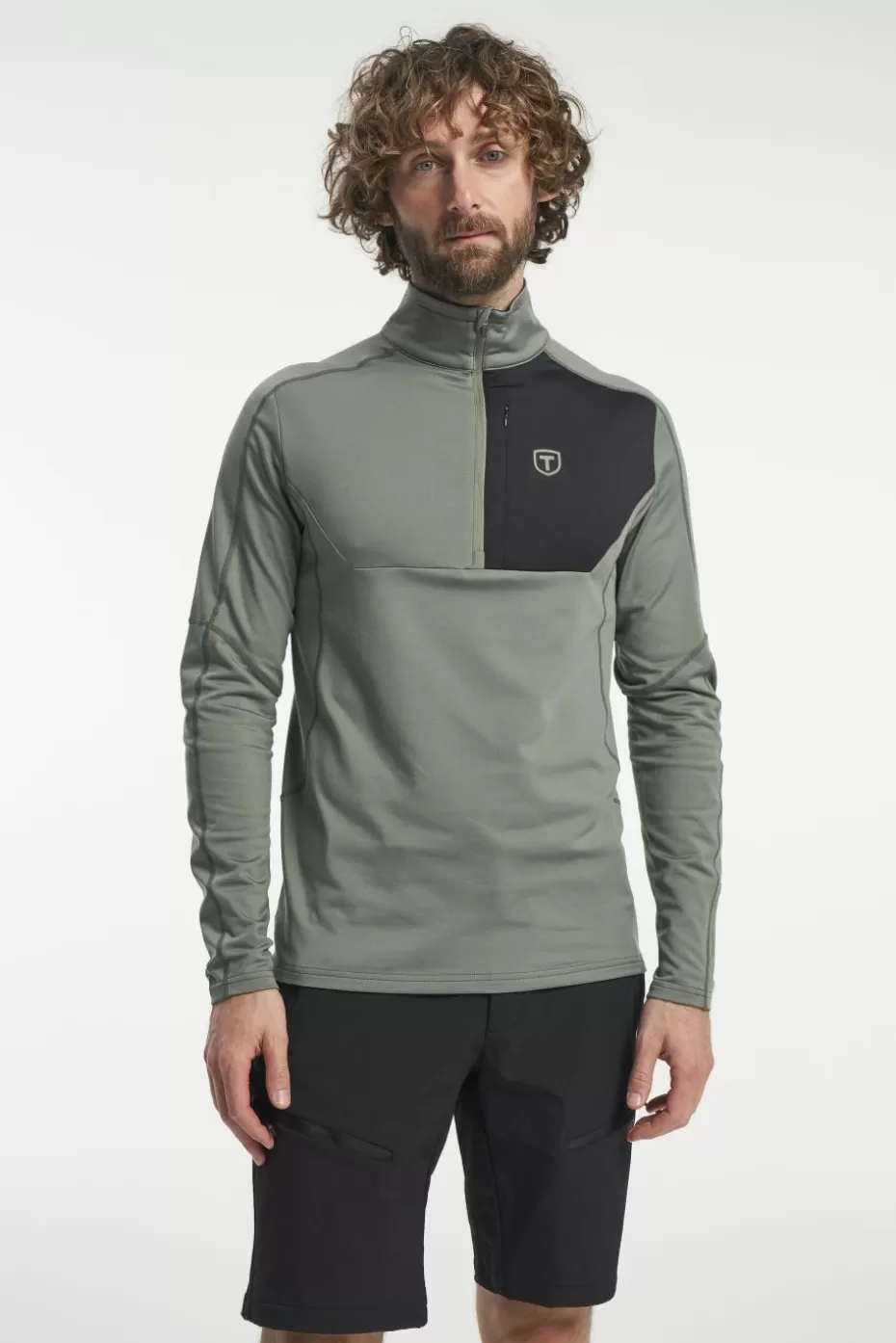 Best Tenson TXlite Half Zip AgaveGreen