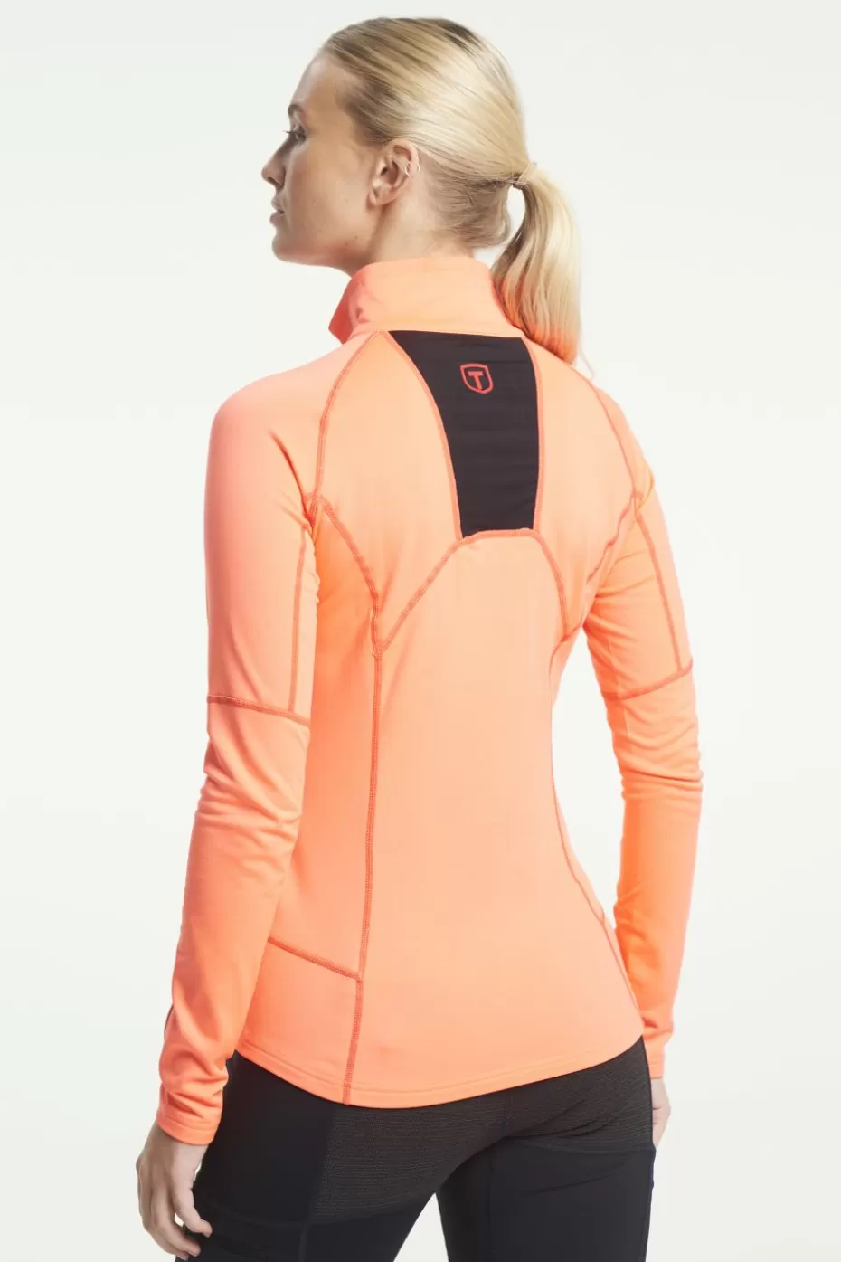 Hot Tenson TXlite Half Zip CoralNeon