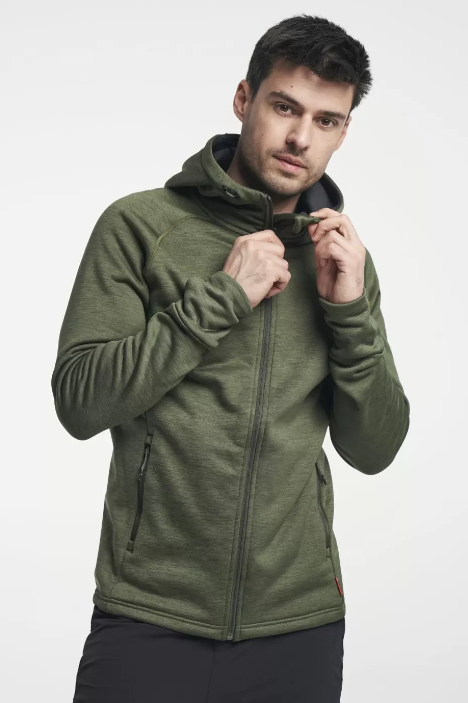 Discount Tenson TXlite Hoodie Zip Olive