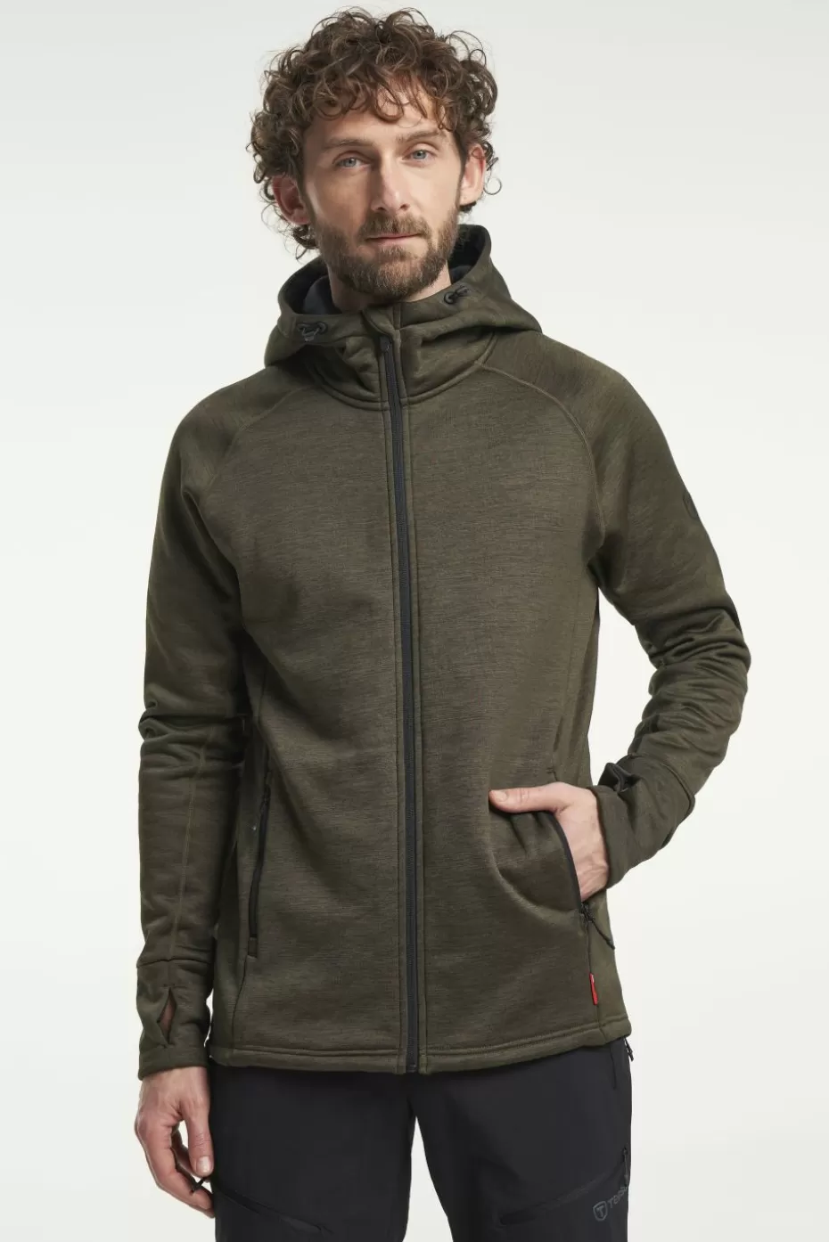 Cheap Tenson TXlite Hoodie Zip DarkOlive