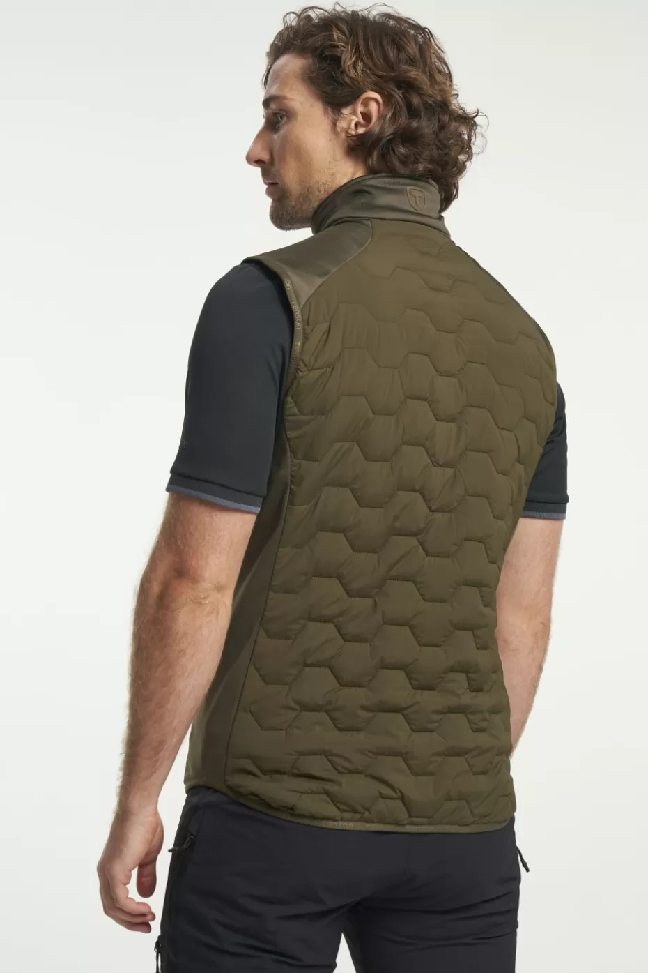 New Tenson TXlite Hybrid Vest DarkOlive