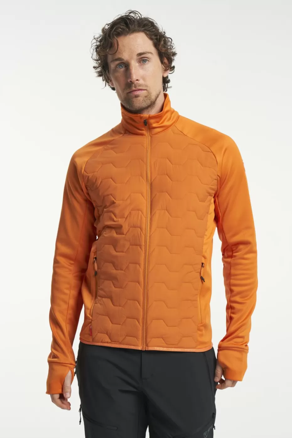 Sale Tenson TXlite Hybrid Zip Amberglow