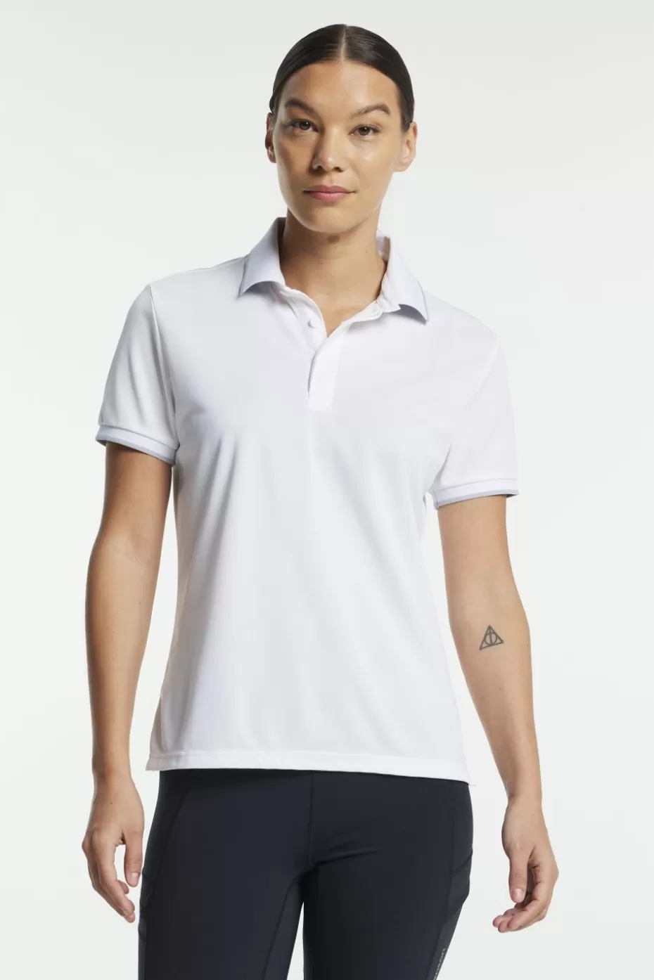 Hot Tenson TXlite Quickdry Polo BrightWhite