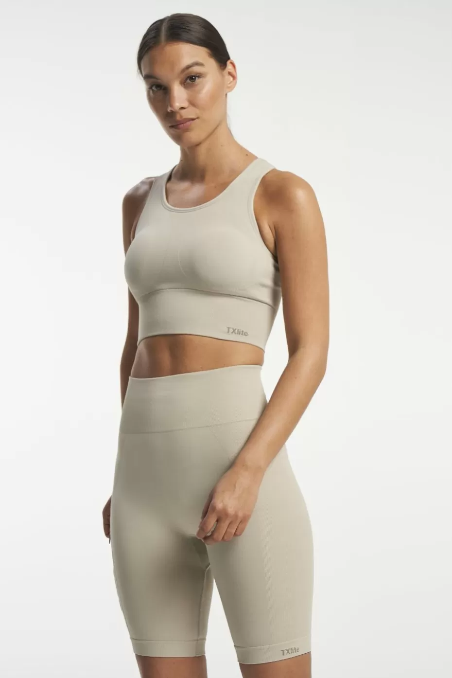 Fashion Tenson TXlite Seamless Top SustainedGrey