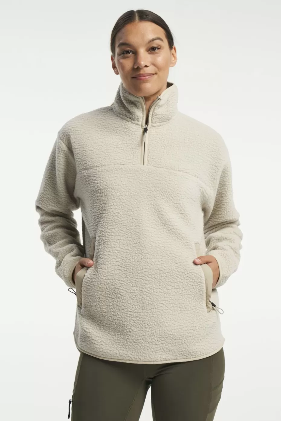 Shop Tenson Yoke Half Zip SustainedGrey