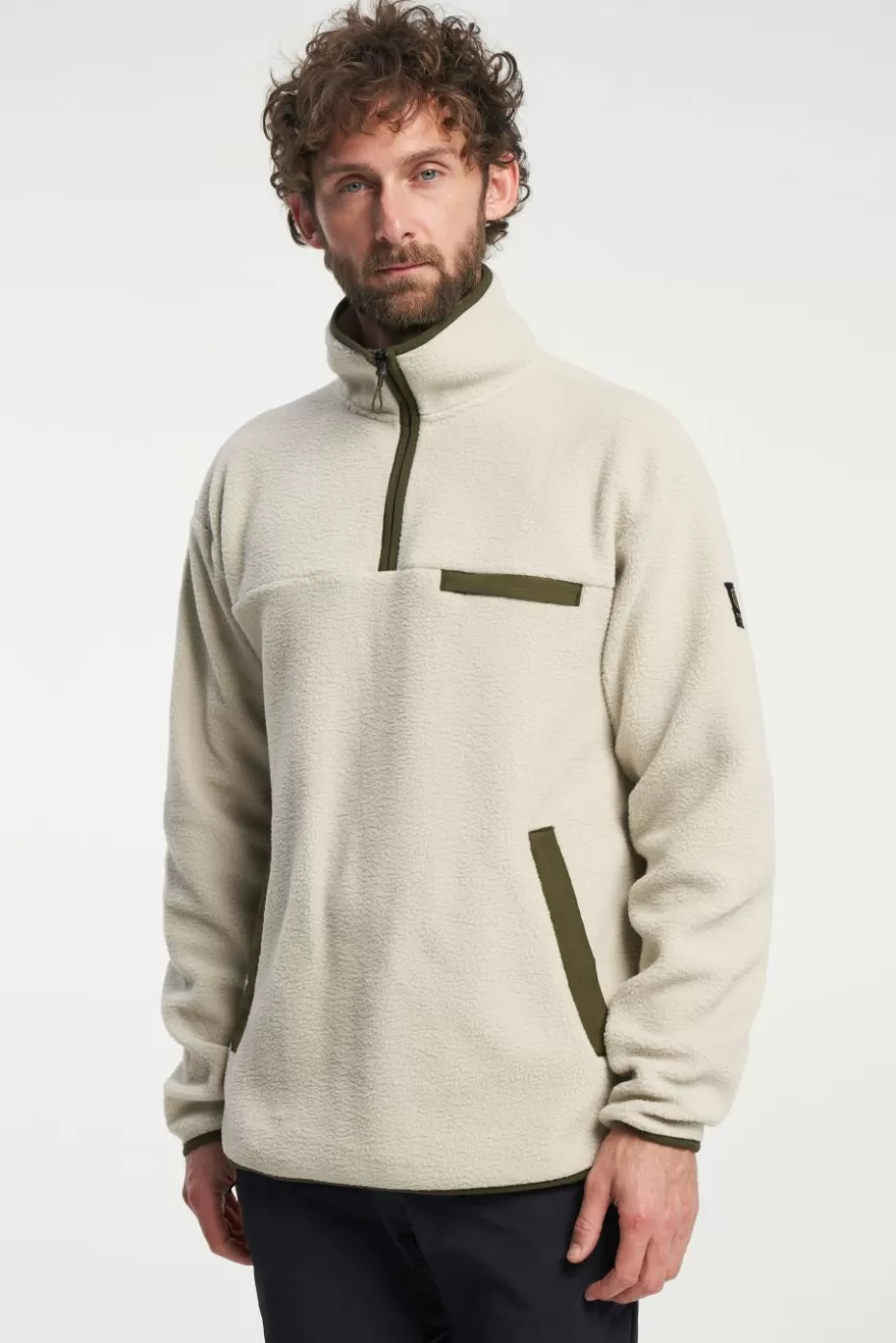 Sale Tenson Yoke Half Zip Overcast