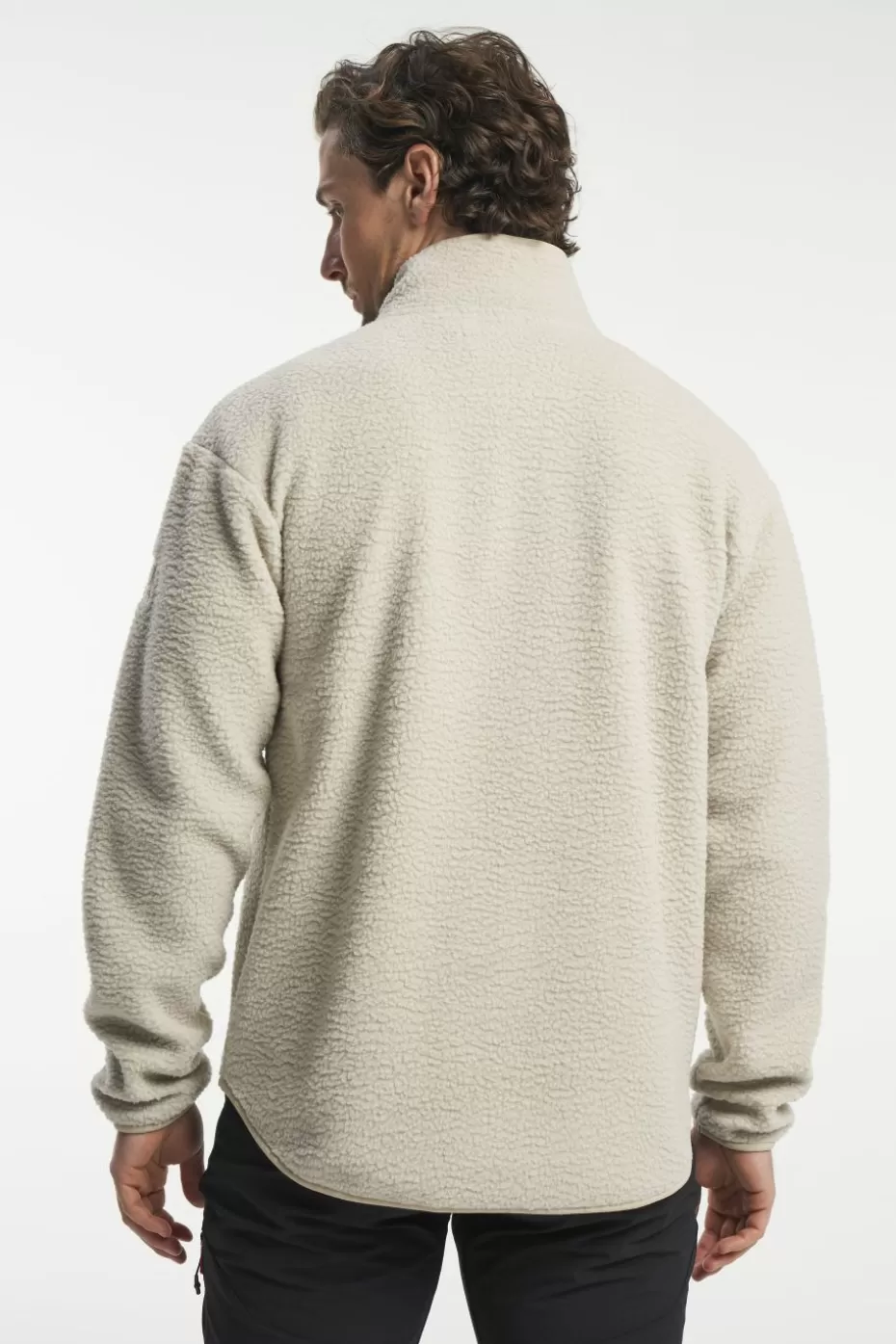 Hot Tenson Yoke Half Zip SustainedGrey